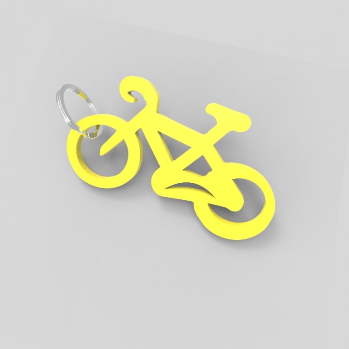 Bicycle Keychain image