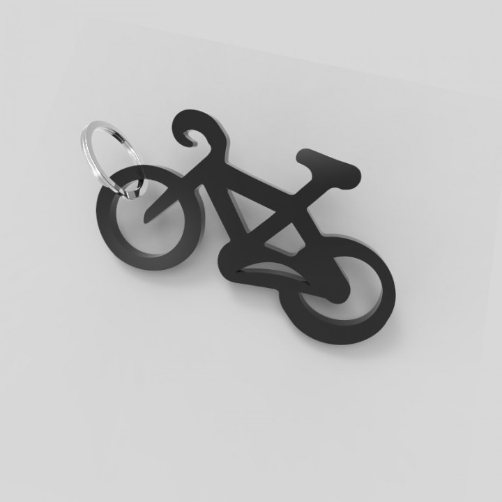 Bicycle Keychain image