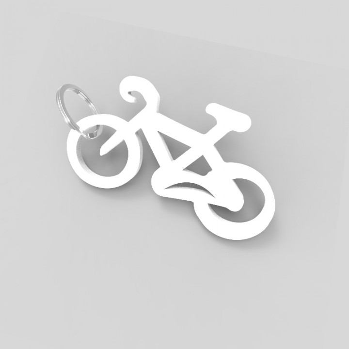 Bicycle Keychain image