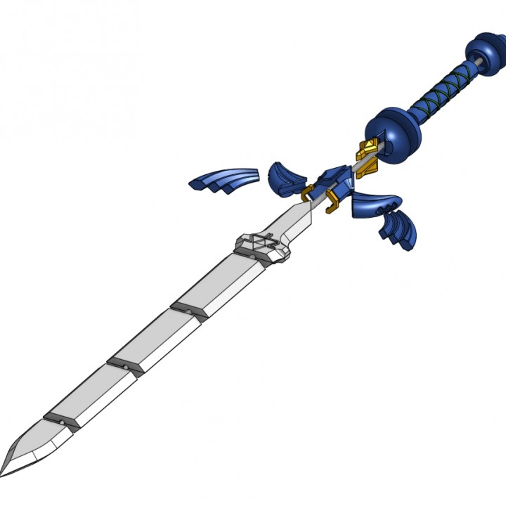Master Sword botw flavor (without painting) image