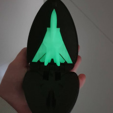 Picture of print of Surprise Egg #6 - Tiny Jet Fighter