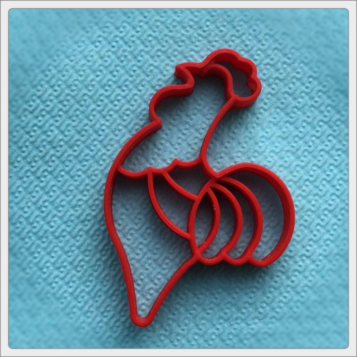 Cookie Cutter Rooster image