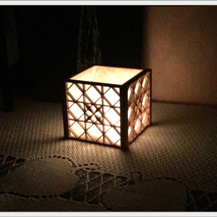 Lamp Kumiko Shoji style image