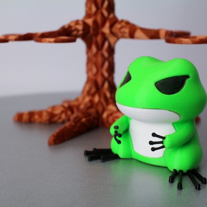 Travel Frog with Hat --V2  / 旅行青蛙 及 旅行青蛙帽子 --V2 image