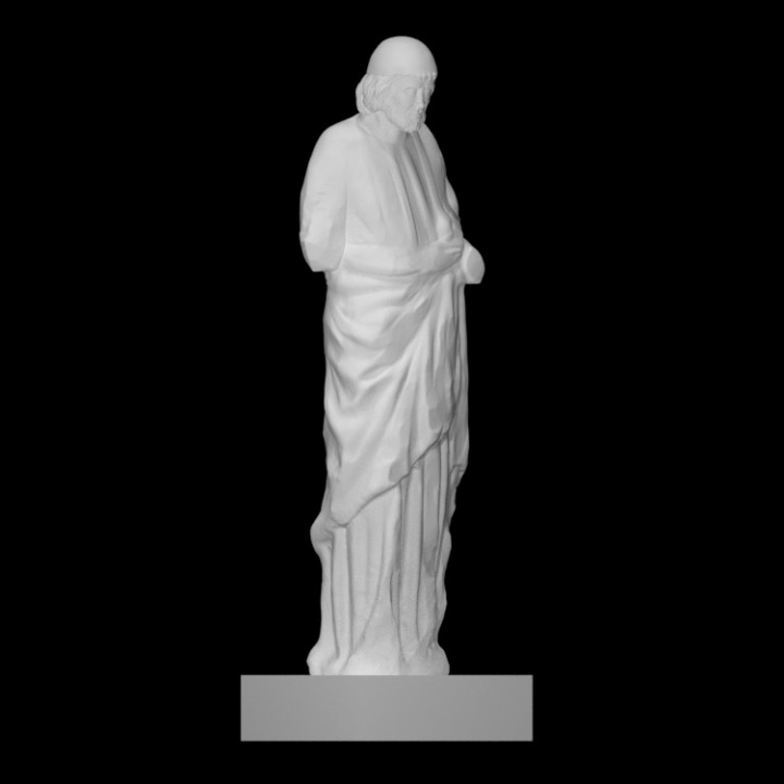 3D Printable The Prophets Isaiah And Jeremiah By Scan The World