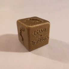 Picture of print of GOT Dice