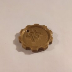 Picture of print of volkl maker coin