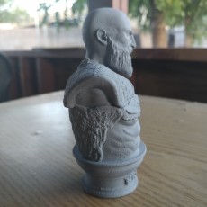 Picture of print of Kratos Bust - God of War 4