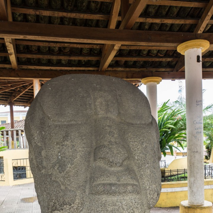 Giant Stone Head image