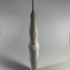 Saturn V Rocket Model print image