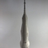 Saturn V Rocket Model print image