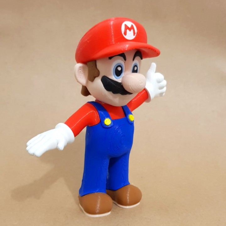 Mario from Mario games - Multi-color image