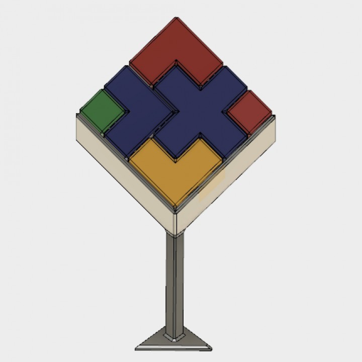 Puzzle Cube with stand image