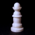 Chess pawn print image