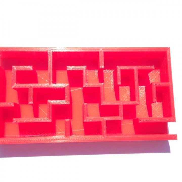 Peg and Maze Puzzle Box image
