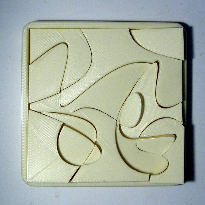 abstract puzzle image