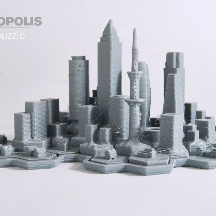Metropolis 3d Puzzle image