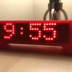 Picture of print of ESP8266 Scrolling Marque Clock