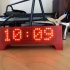 ESP8266 Scrolling Marque Clock print image