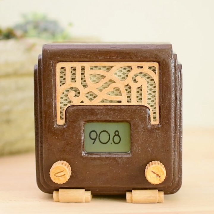 Art Deco FM Radio with Arduino image
