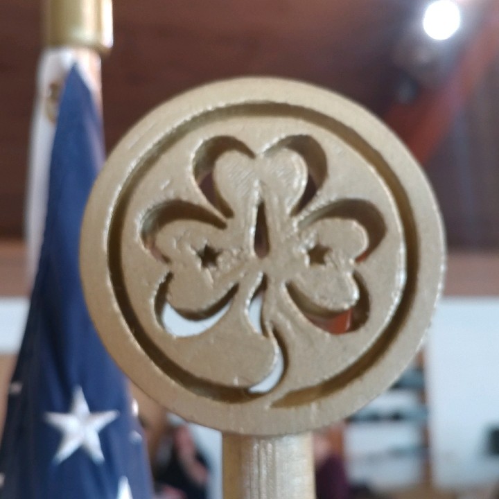 WAGGGS Flag Pole Topper image