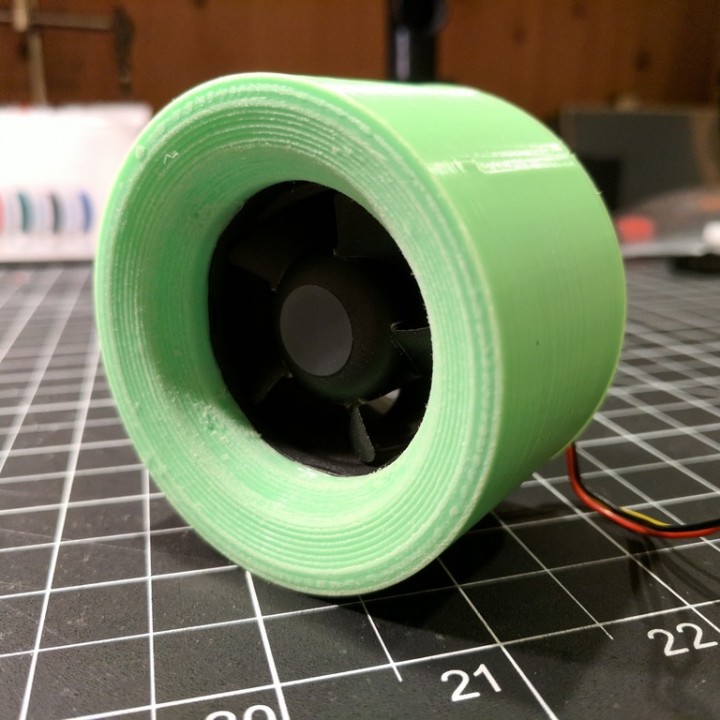40mm Fan to 2in PVC Adapter image