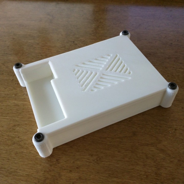 Raspberry Pi 2 case (vented with external screws) image