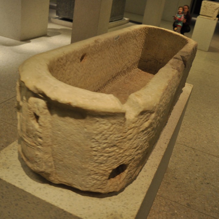 Sarcophagus of a child image