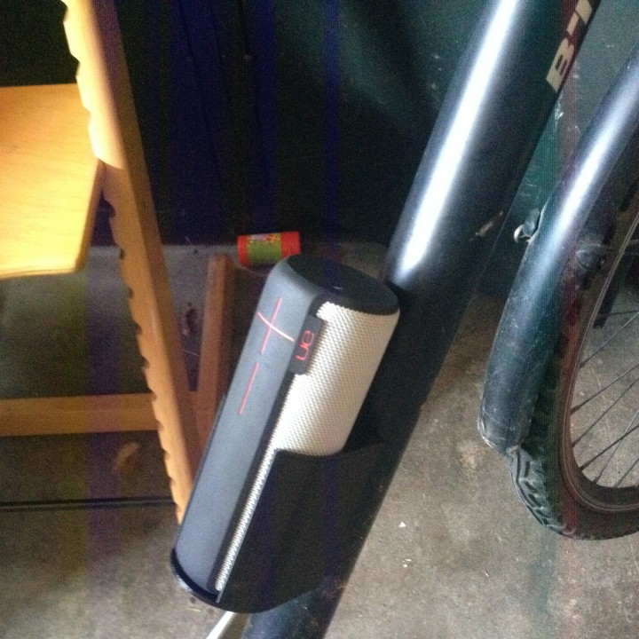 ue boombox holder for bicycle image
