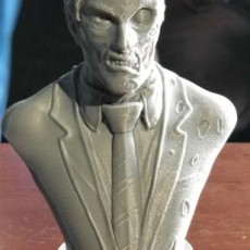 Picture of print of Two-Face Harvey Bust