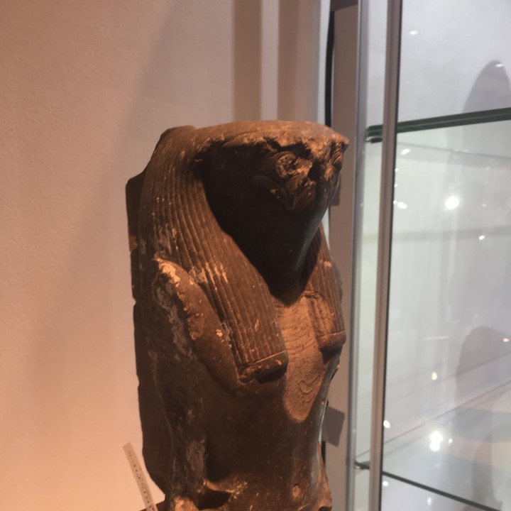 Falcon-headed deity image