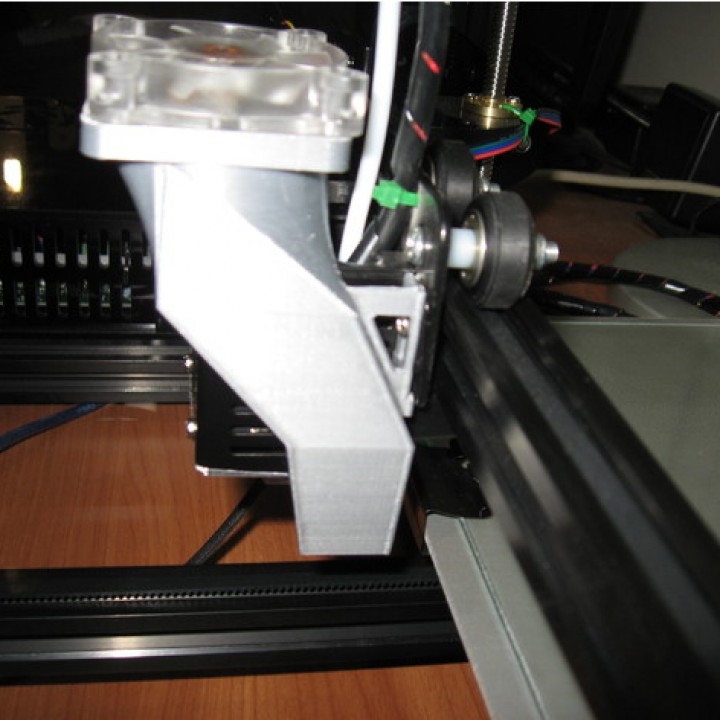 Tronxy X3 TronRecognizer layer cooler and printer improve image