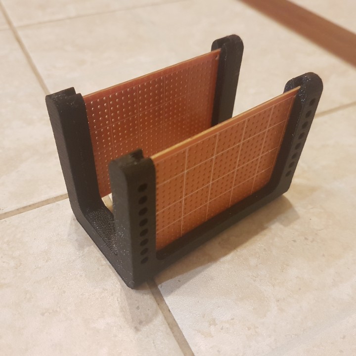 Small circuit board (50mmx30mm) prototype stand image