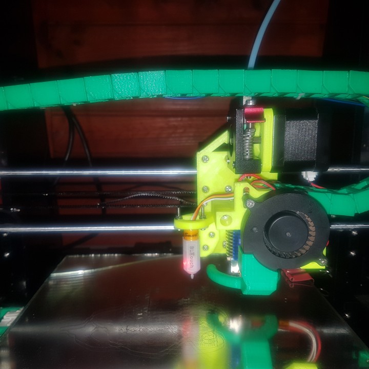 3D Printable Anet A8 E3D V6 BLTOUCH DIRECT by Charles Malet