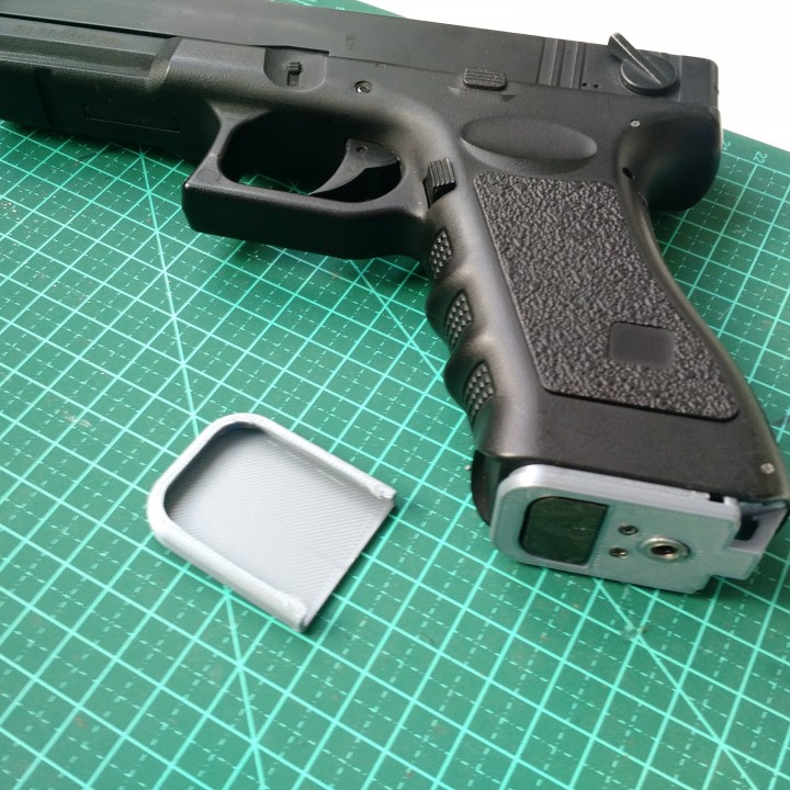 Airsoft CYMA GLOCK G18C motor cover image
