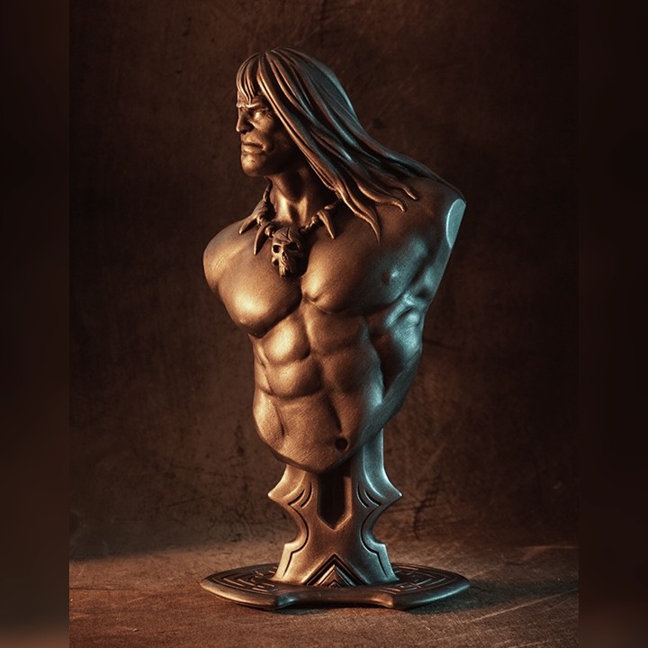 Conan the Barbarian bust image
