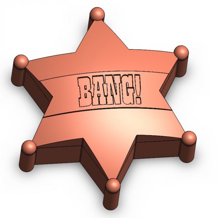 Sheriff Badge Box for Bang! image