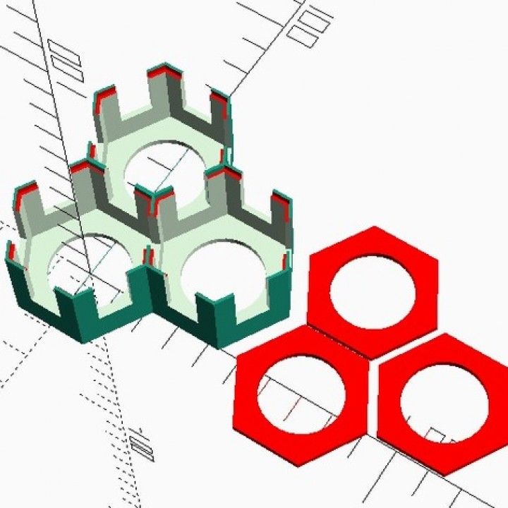 Parametric Tile holder image