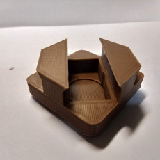 Picture of print of Dove Tail puzzle box simple