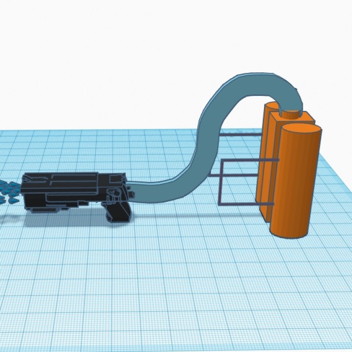 3D Printable water gun by נאור- כליף