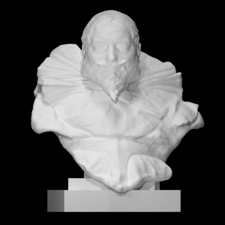 Bust of Frans Hals image