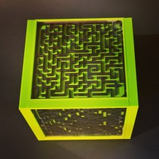 Picture of print of Ball maze cube