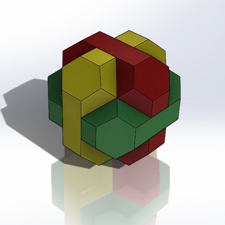 Origami puzzle image