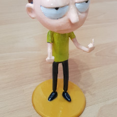 Picture of print of Morty Bobble Head de "Rick and Morty"