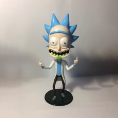 Picture of print of Morty Bobble Head de "Rick and Morty"