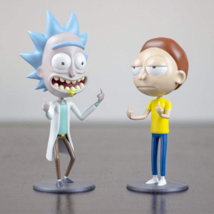 3D Printable Morty Bobble Head de 