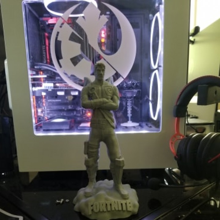 3D Print of Fortnite - Love Ranger - 28cm tall by Eisenfausts