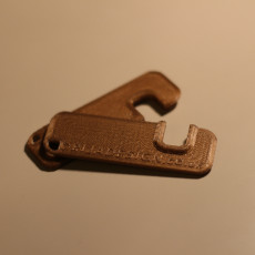 Picture of print of Keyring phone stand