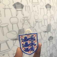 Picture of print of Football World Cup England Key Chain