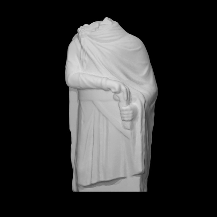 Torso from the Statue of an Emperor image